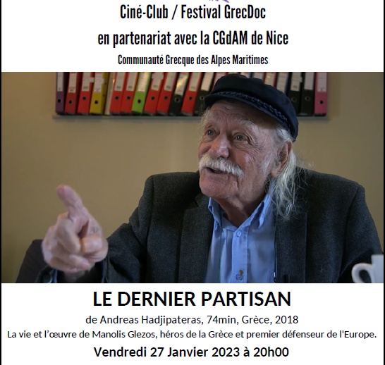 Projection du film « Le Dernier Partisan »  – vendredi 27 janvier 2023